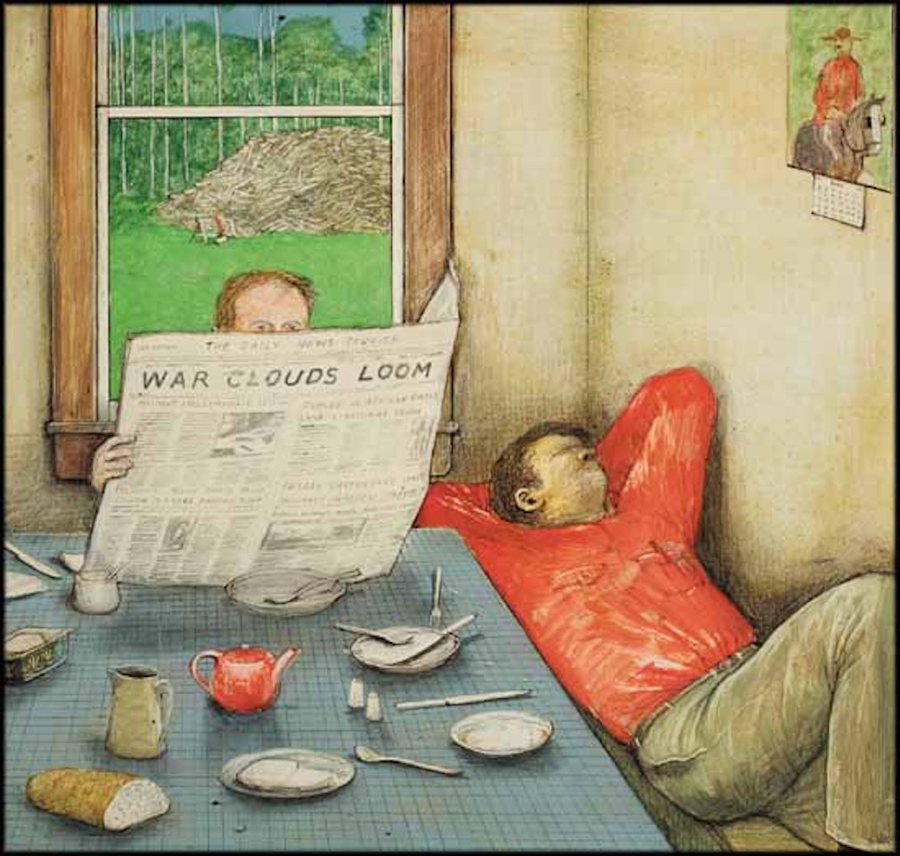 The Last Days, Series #4 by William Kurelek