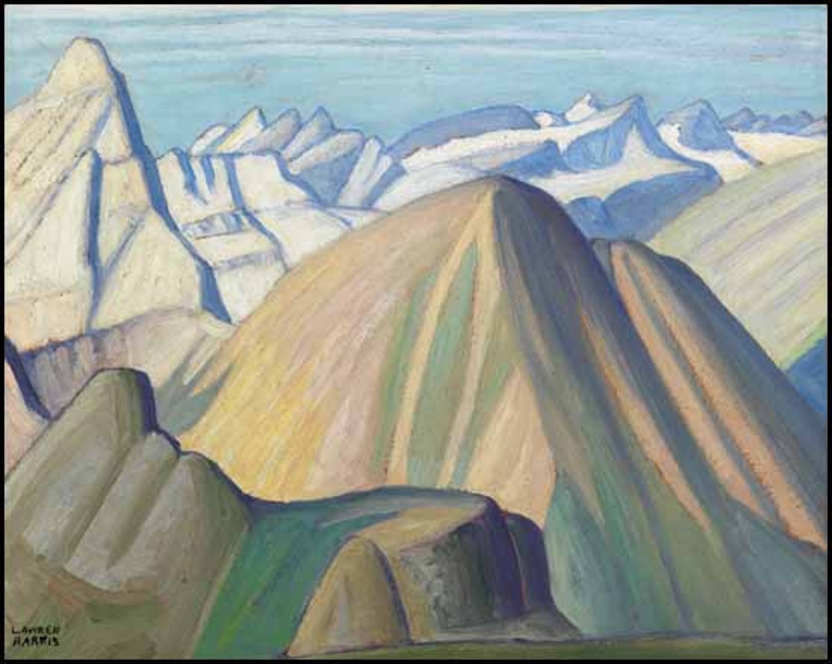 North from Mt. St. Piran, Near Lake Louise by Lawren Stewart Harris