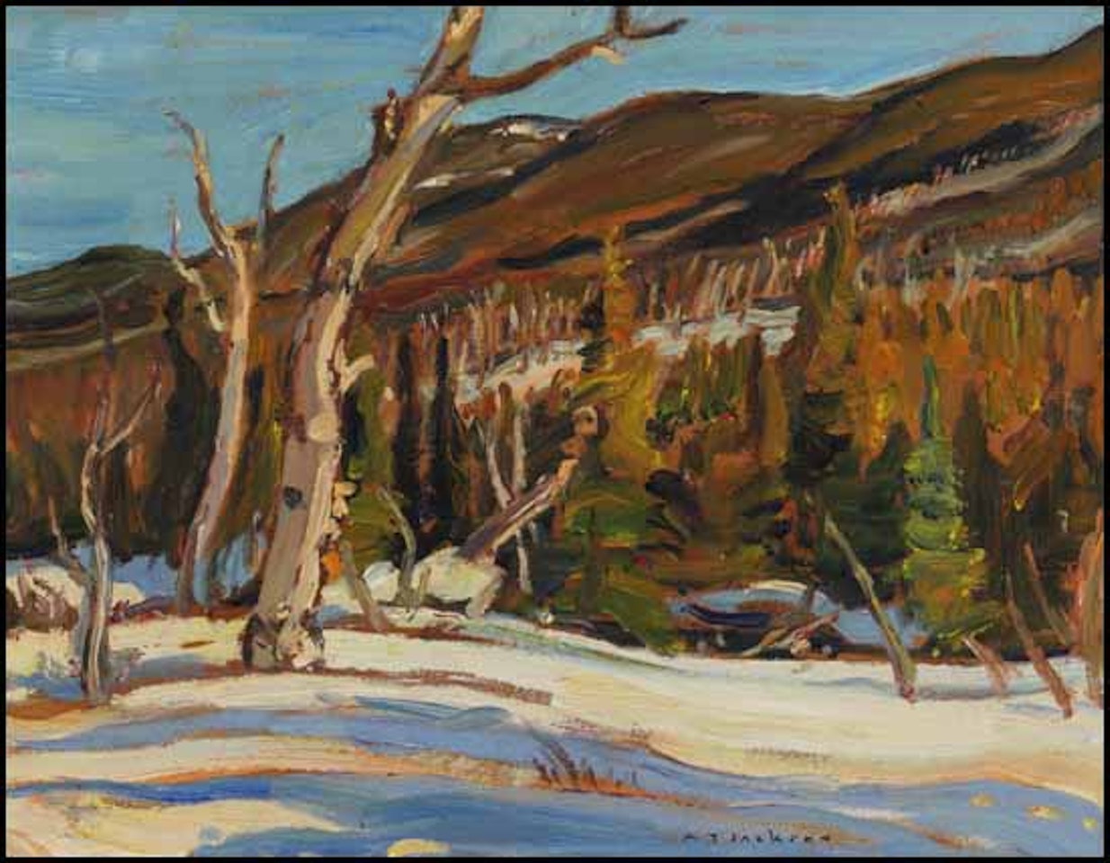 Dead Birches, Gaspé Nord by Alexander Young Jackson