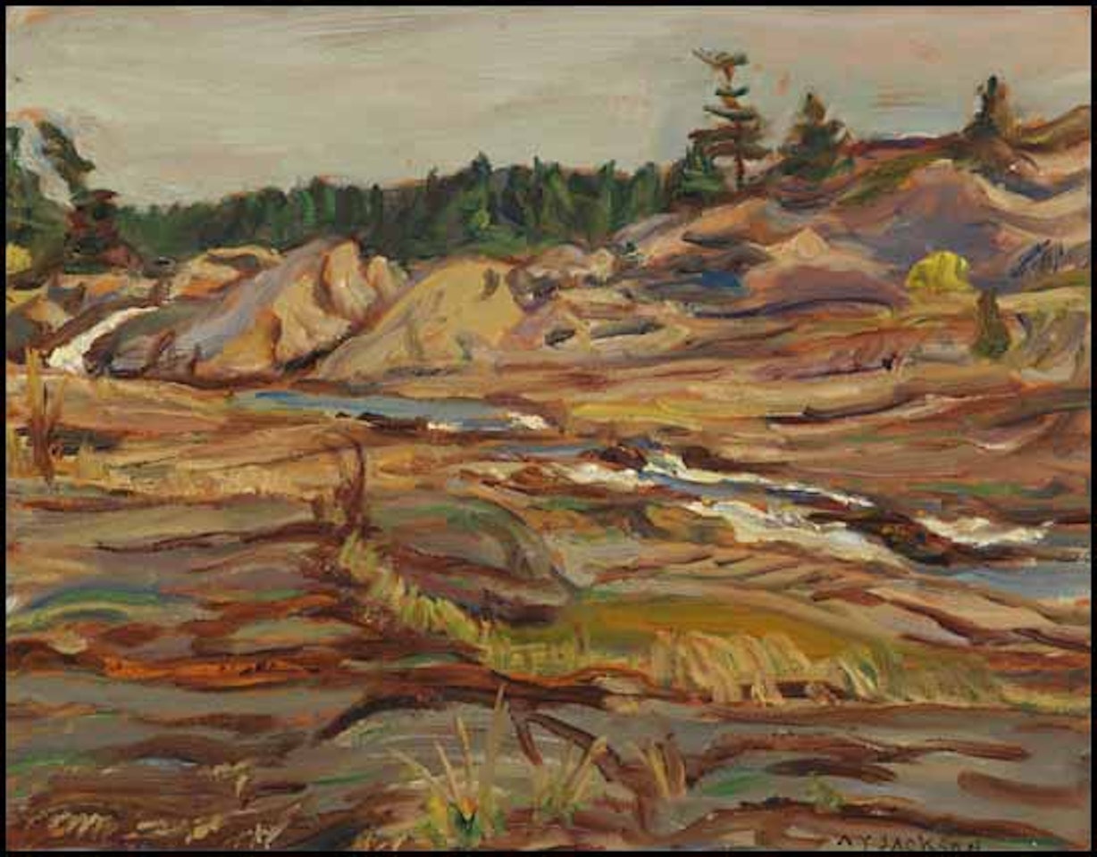 Moon Falls, Georgian Bay by Alexander Young Jackson