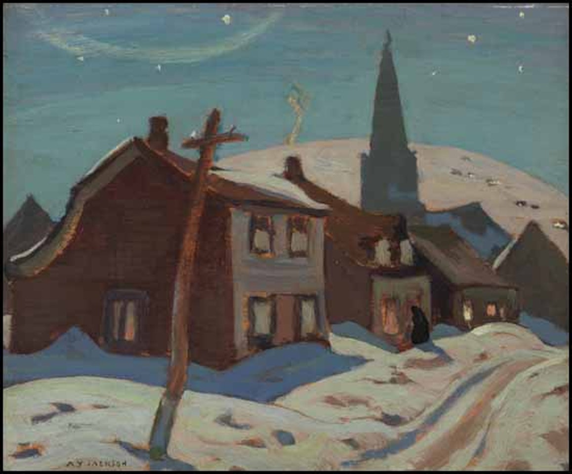 Moonlight, Baie St. Paul by Alexander Young Jackson