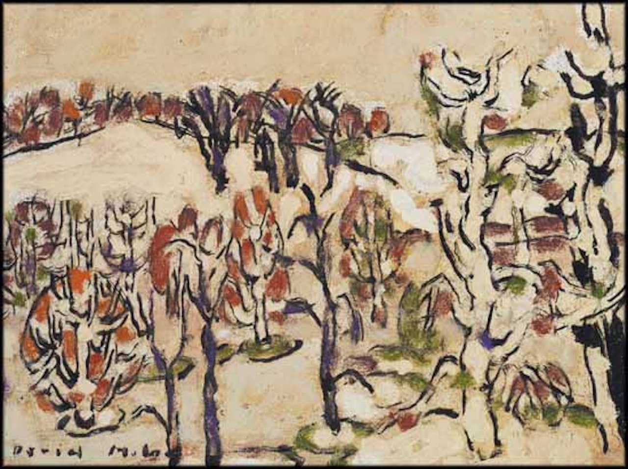 Trees in Winter, Palgrave, Ontario by David Brown Milne