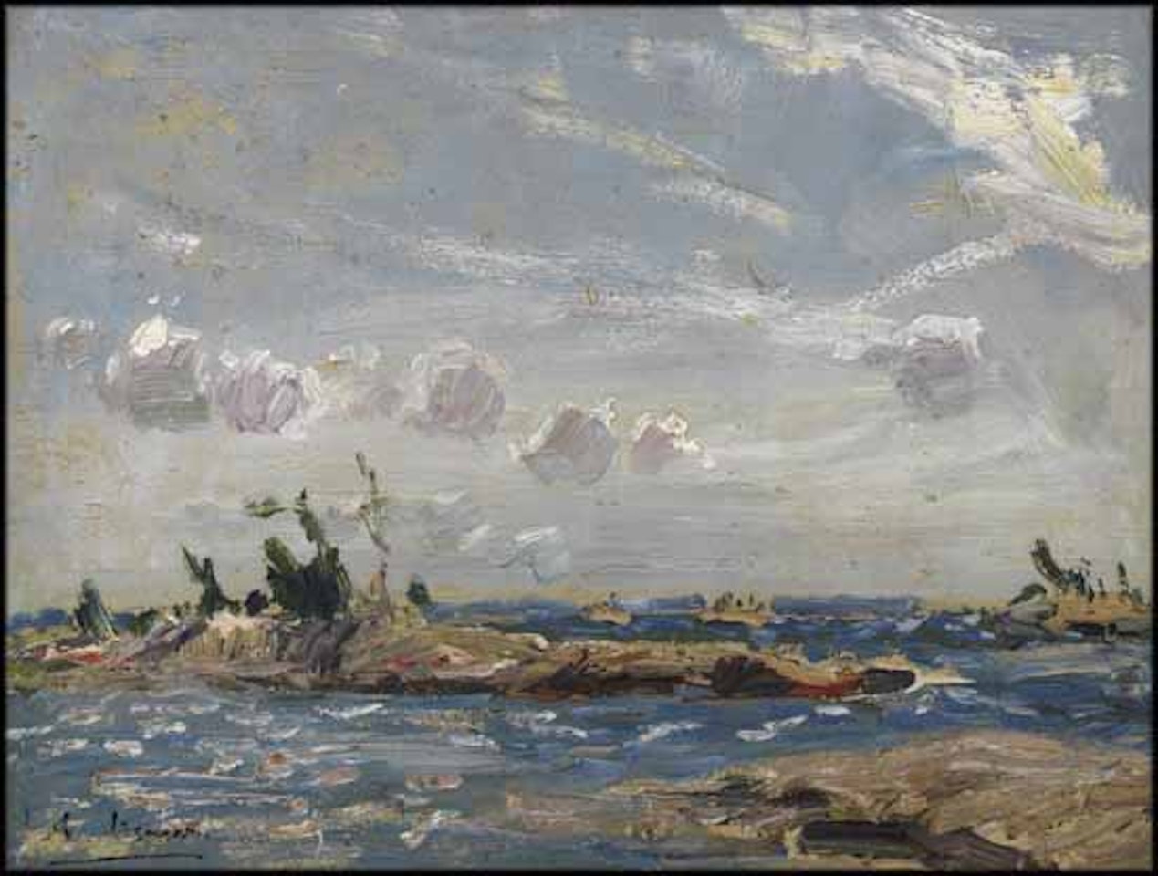 Georgian Bay, Near MacCallum"s Island by Arthur Lismer