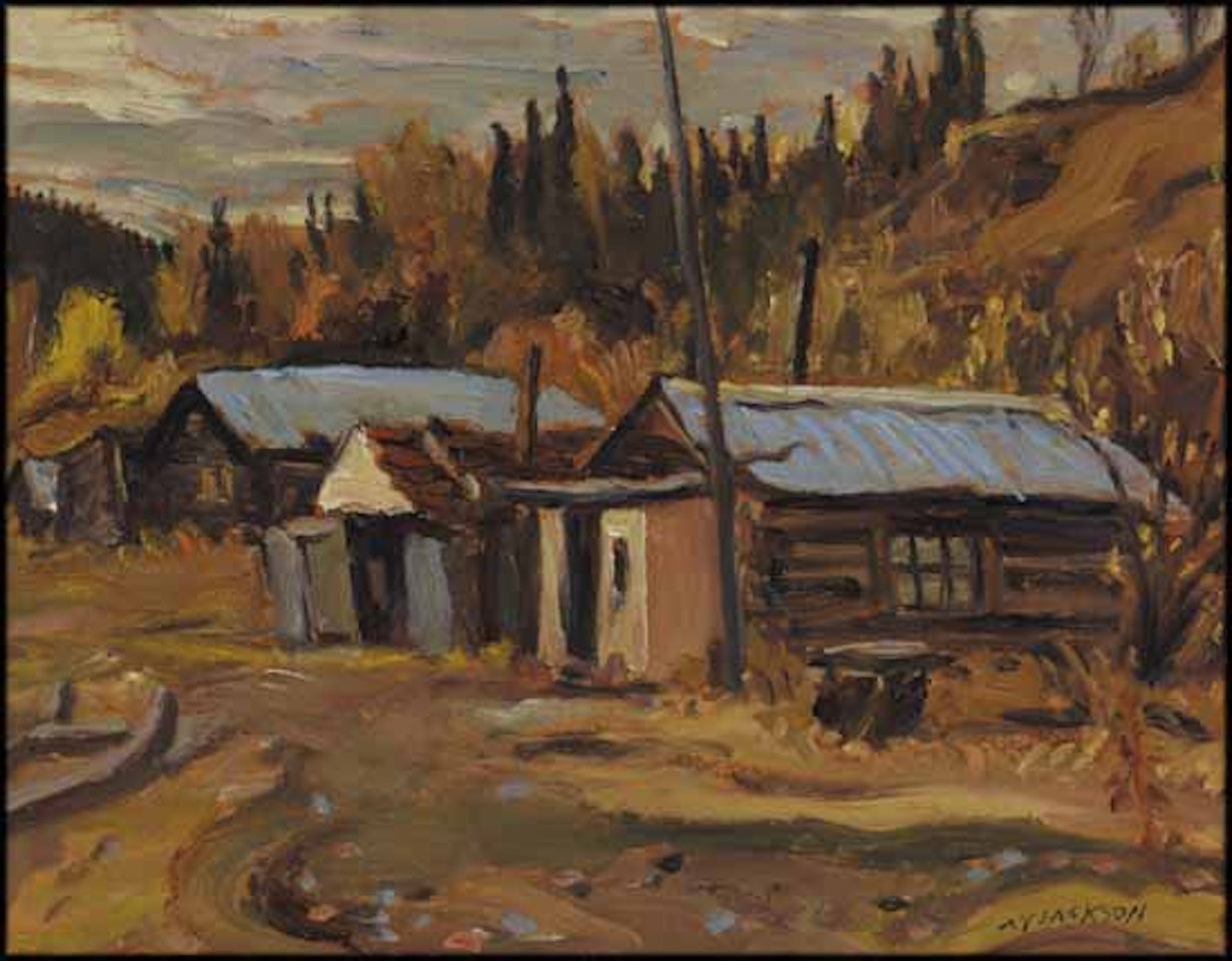 Jack Wade"s Mining Camp, Alaska by Alexander Young Jackson