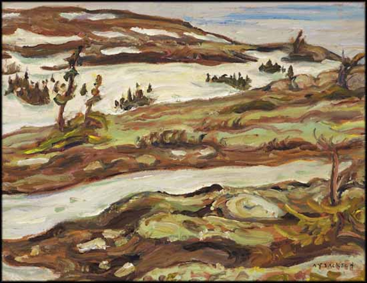 Carol Hill, Schefferville, QC by Alexander Young Jackson