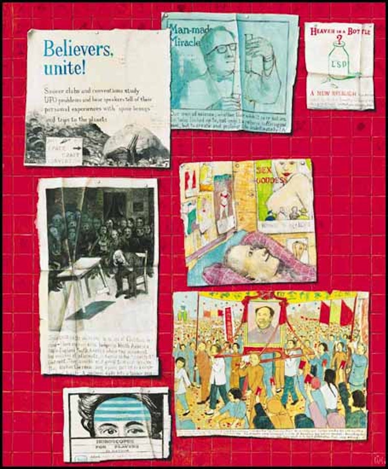Superstition: Man"s Instinct to Believe and Worship is Irrepressible (Burning Barn Series) by William Kurelek