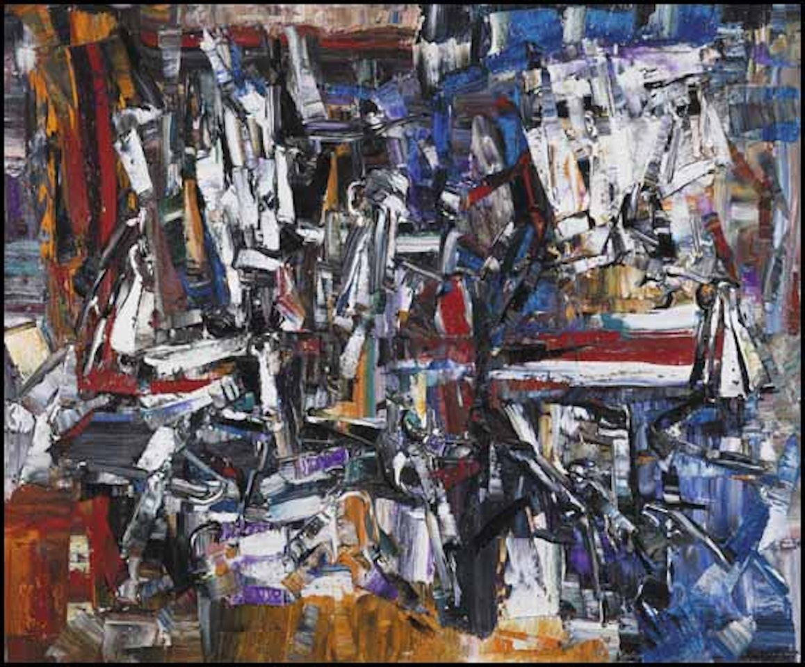 À claire-voie by Jean-Paul Riopelle