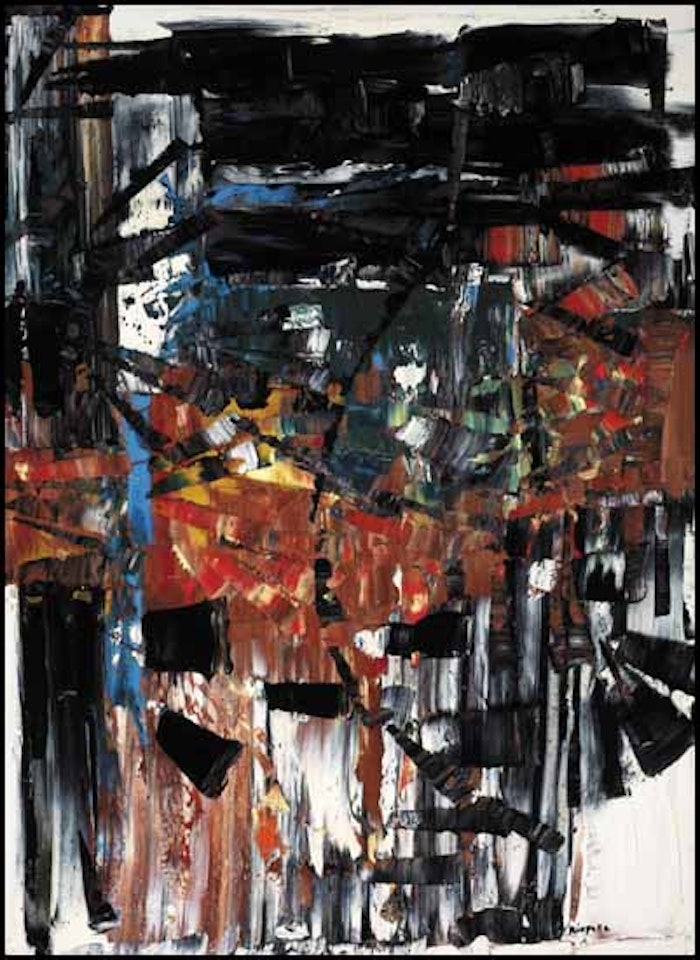 Plein d"oiseaux by Jean-Paul Riopelle