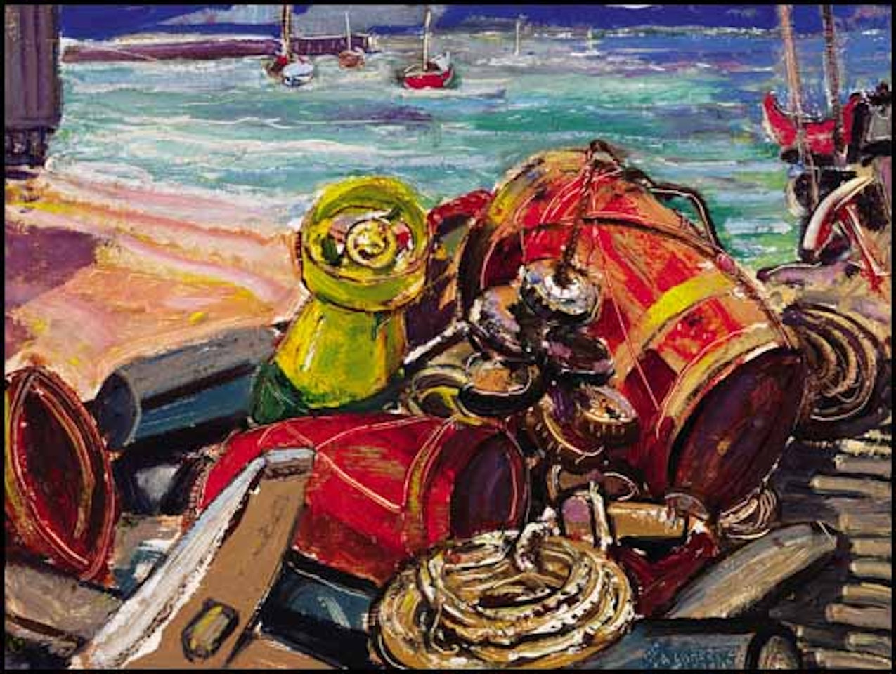 Sword Fishing Gear by Arthur Lismer