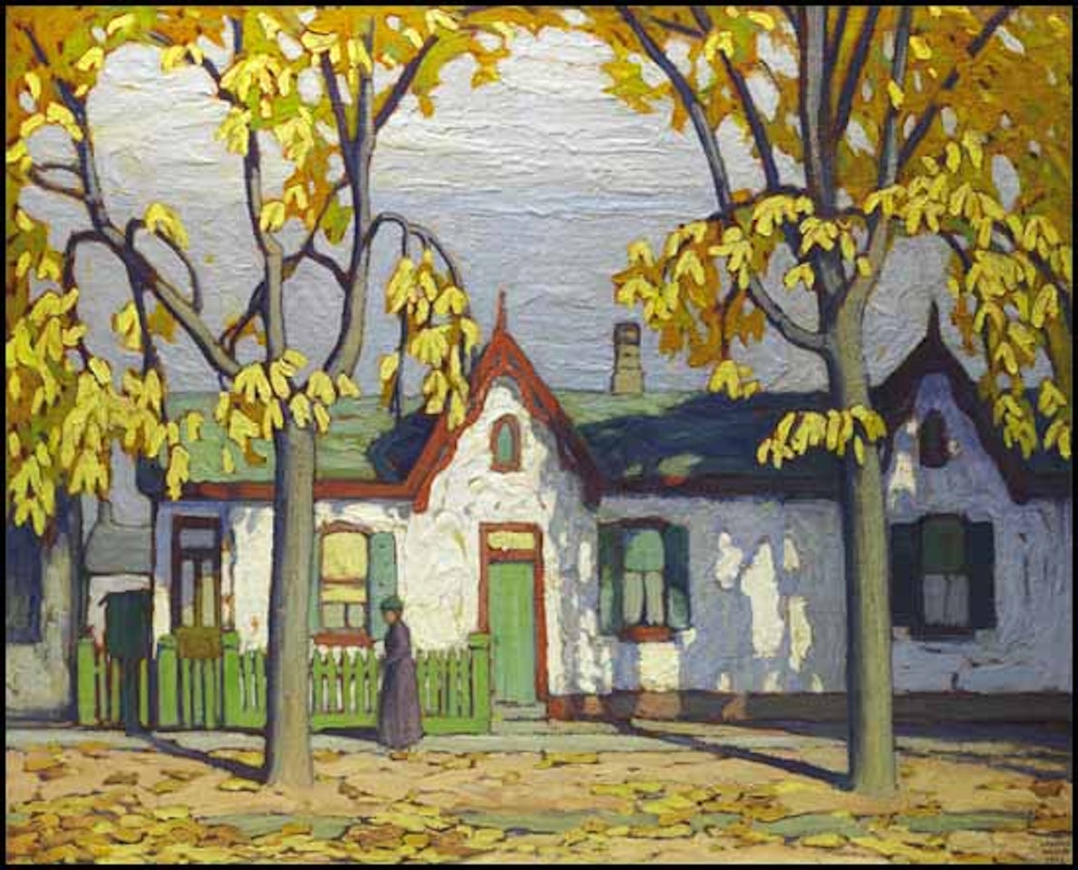 Houses, St. Patrick Street by Lawren Stewart Harris