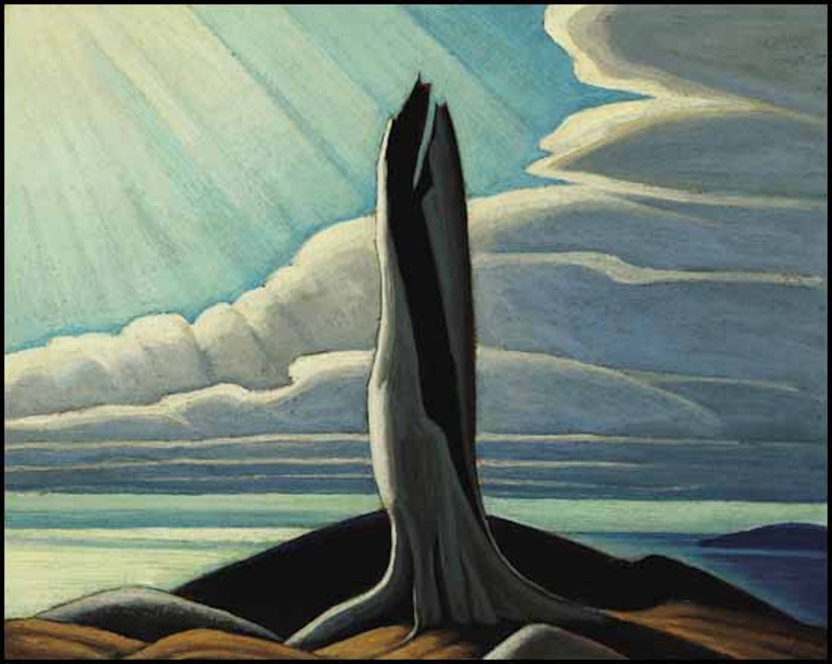 The Old Stump, Lake Superior by Lawren Stewart Harris