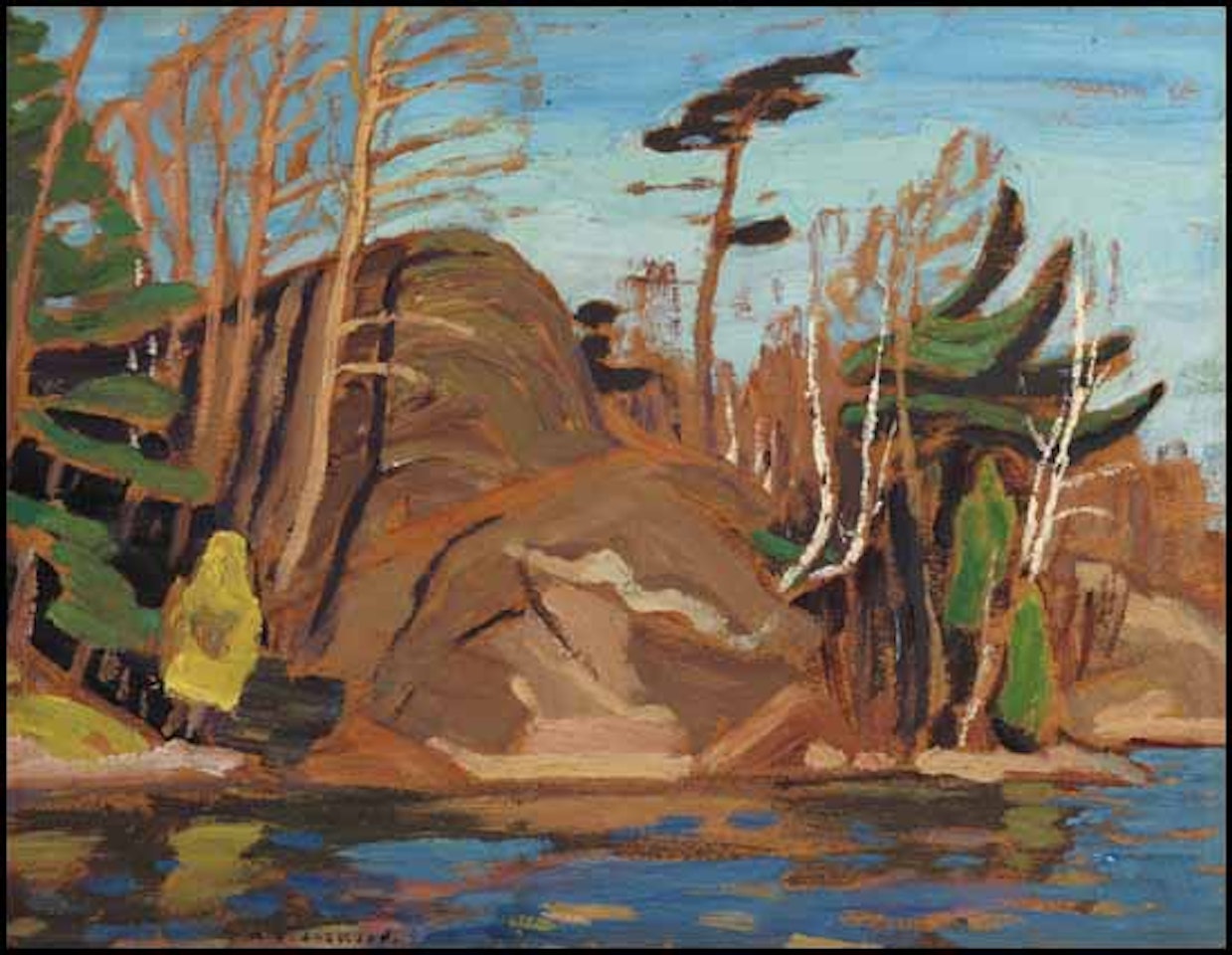 October, Georgian Bay by Alexander Young Jackson