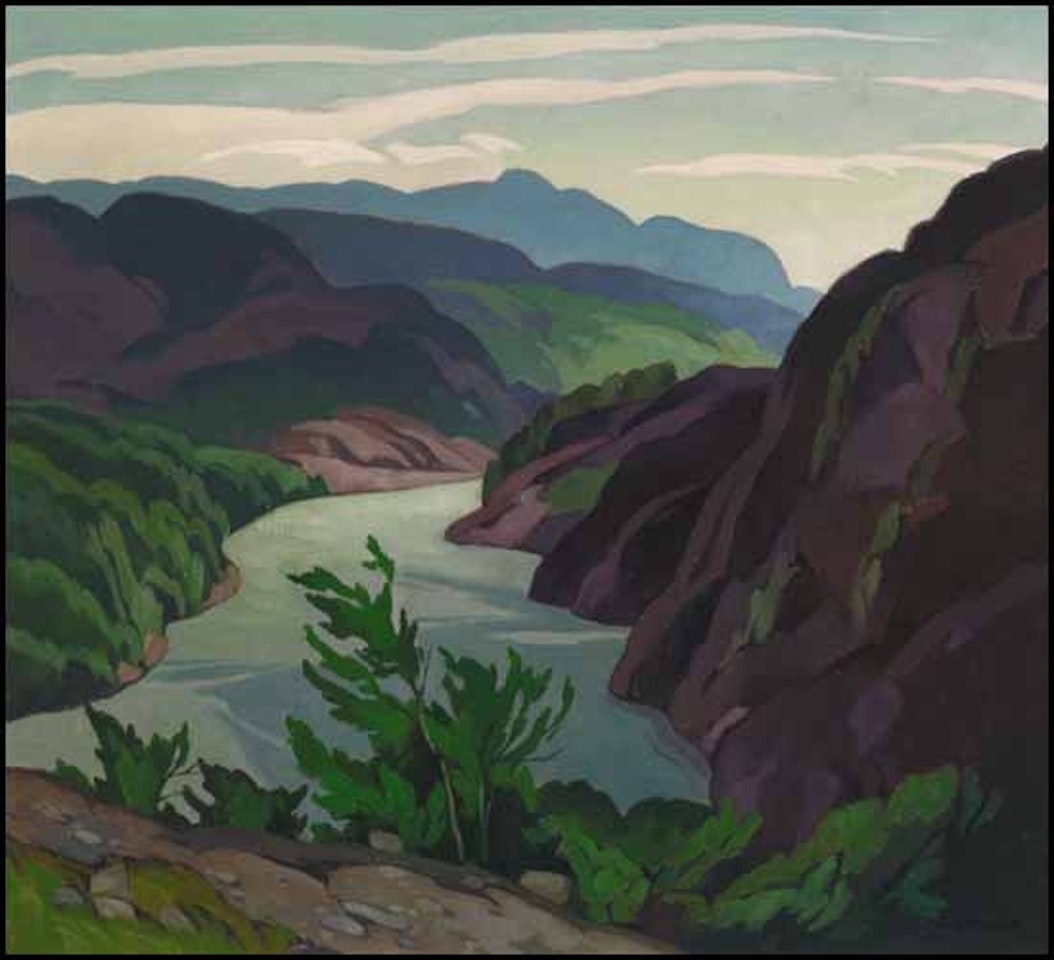 Evening - Wanapitae River by Alfred Joseph Casson