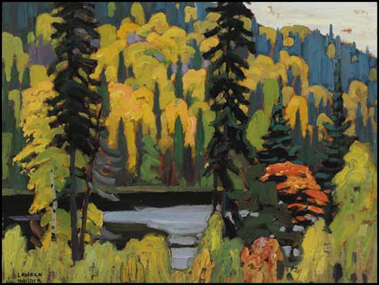 Herbert Lake, Algoma by Lawren Stewart Harris