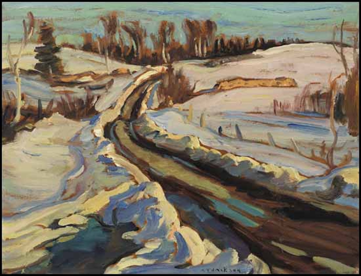 Road Near Eganville by Alexander Young Jackson