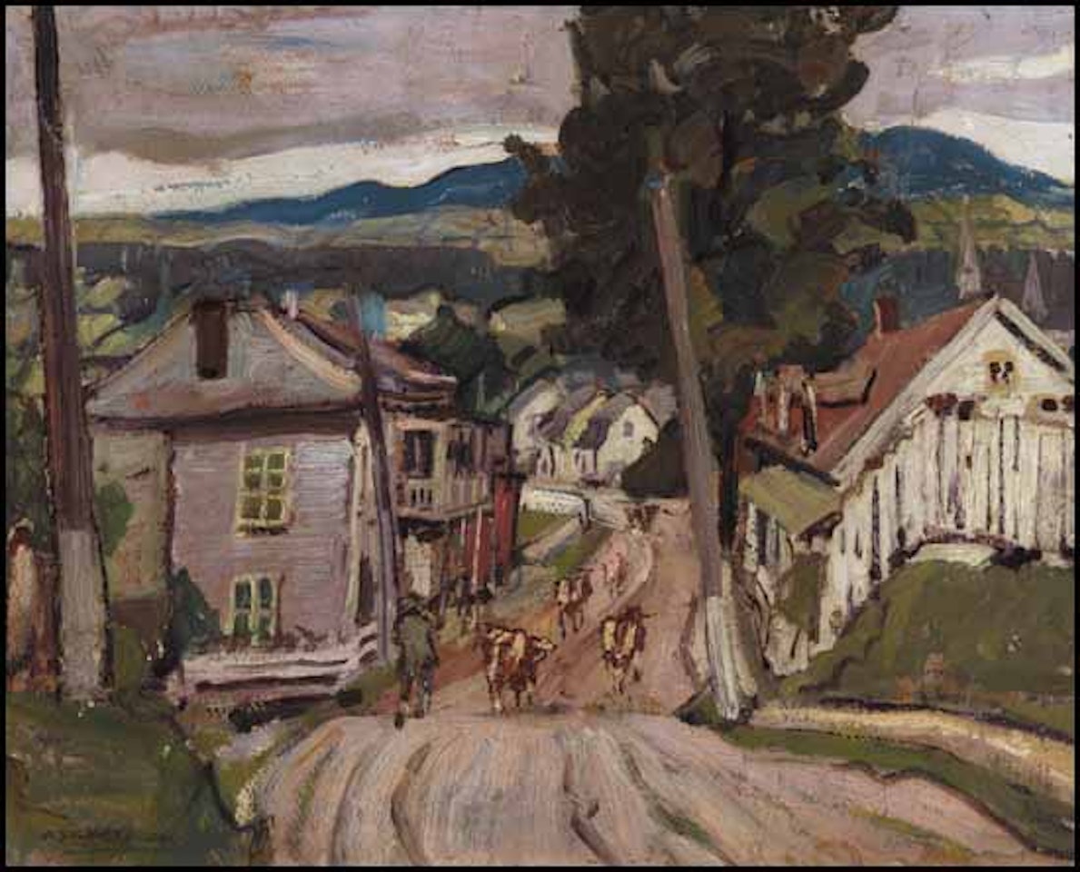 Baie-Saint-Paul, PQ by Arthur Lismer