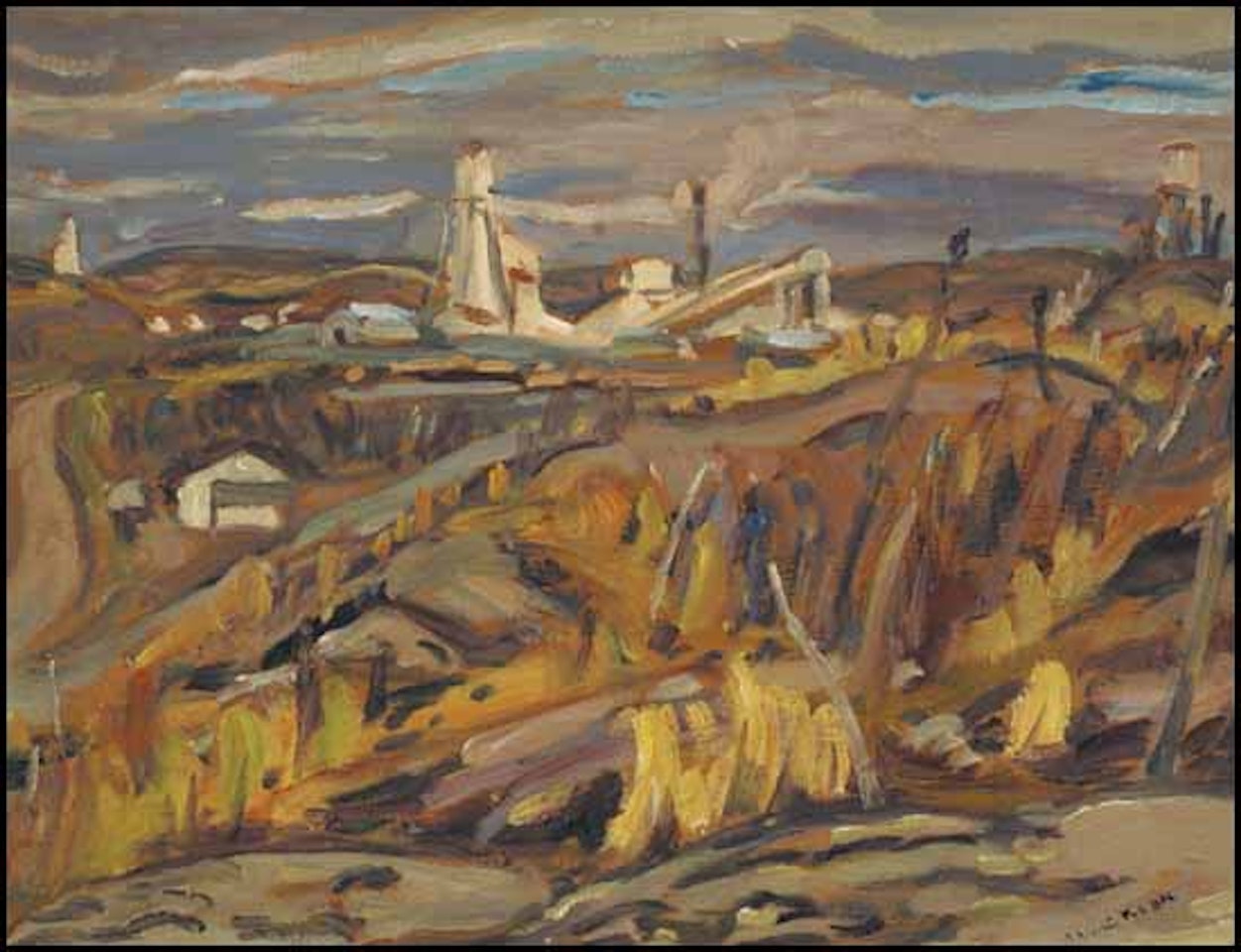 Negus Mine, Yellowknife, NWT by Alexander Young Jackson