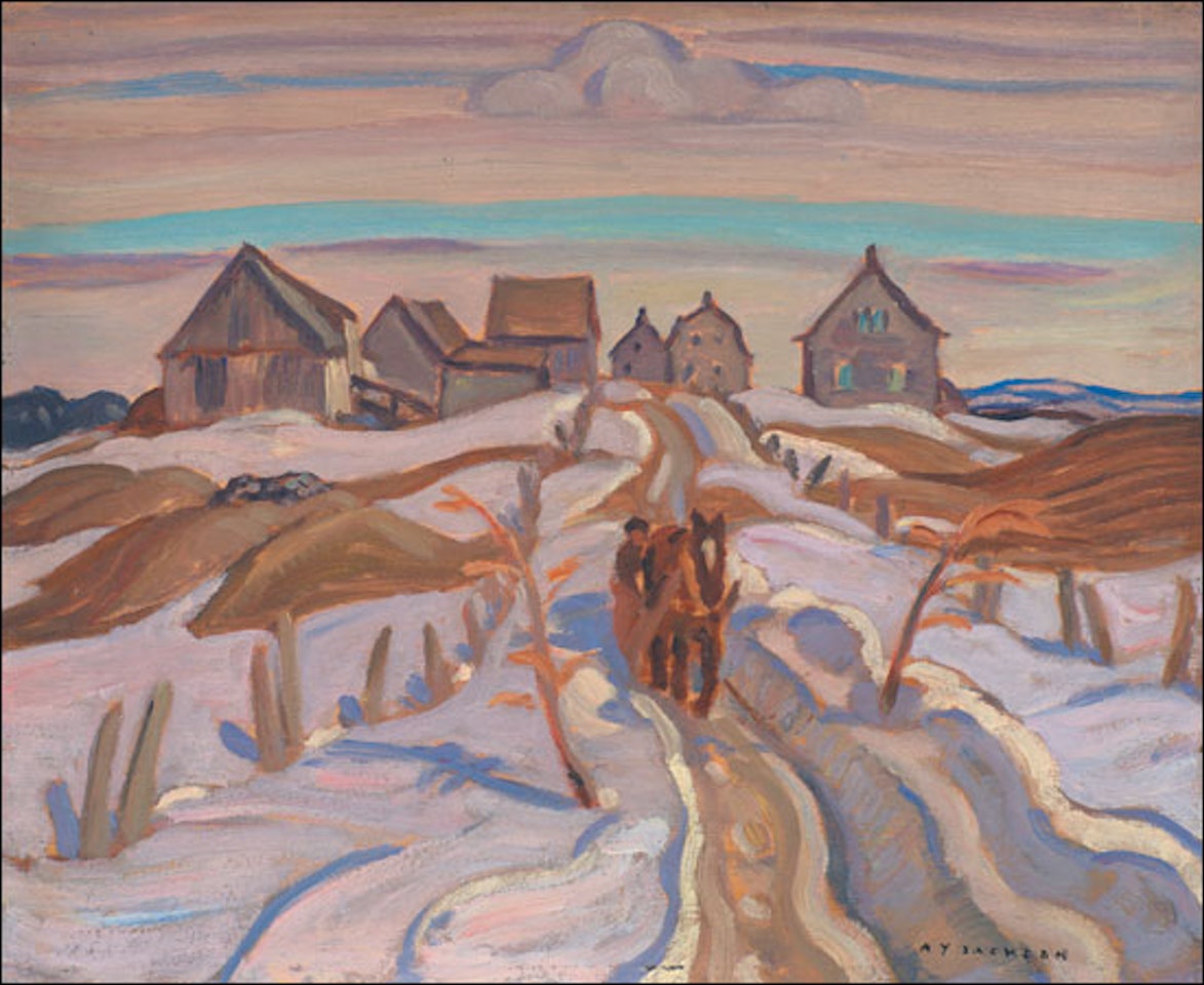 Country Road, Rimouski, St. Fabien by Alexander Young Jackson