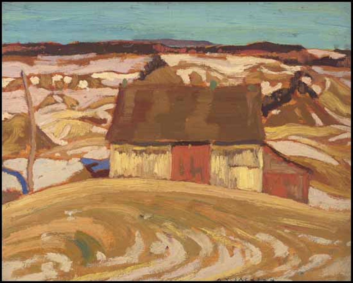 Barn at la Malbaie by Alexander Young Jackson