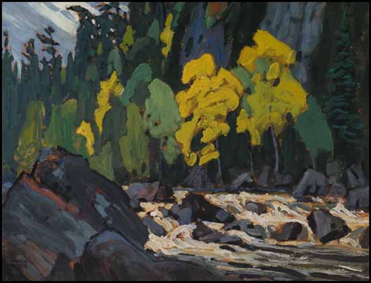 Agawa Canyon, Algoma by Lawren Stewart Harris