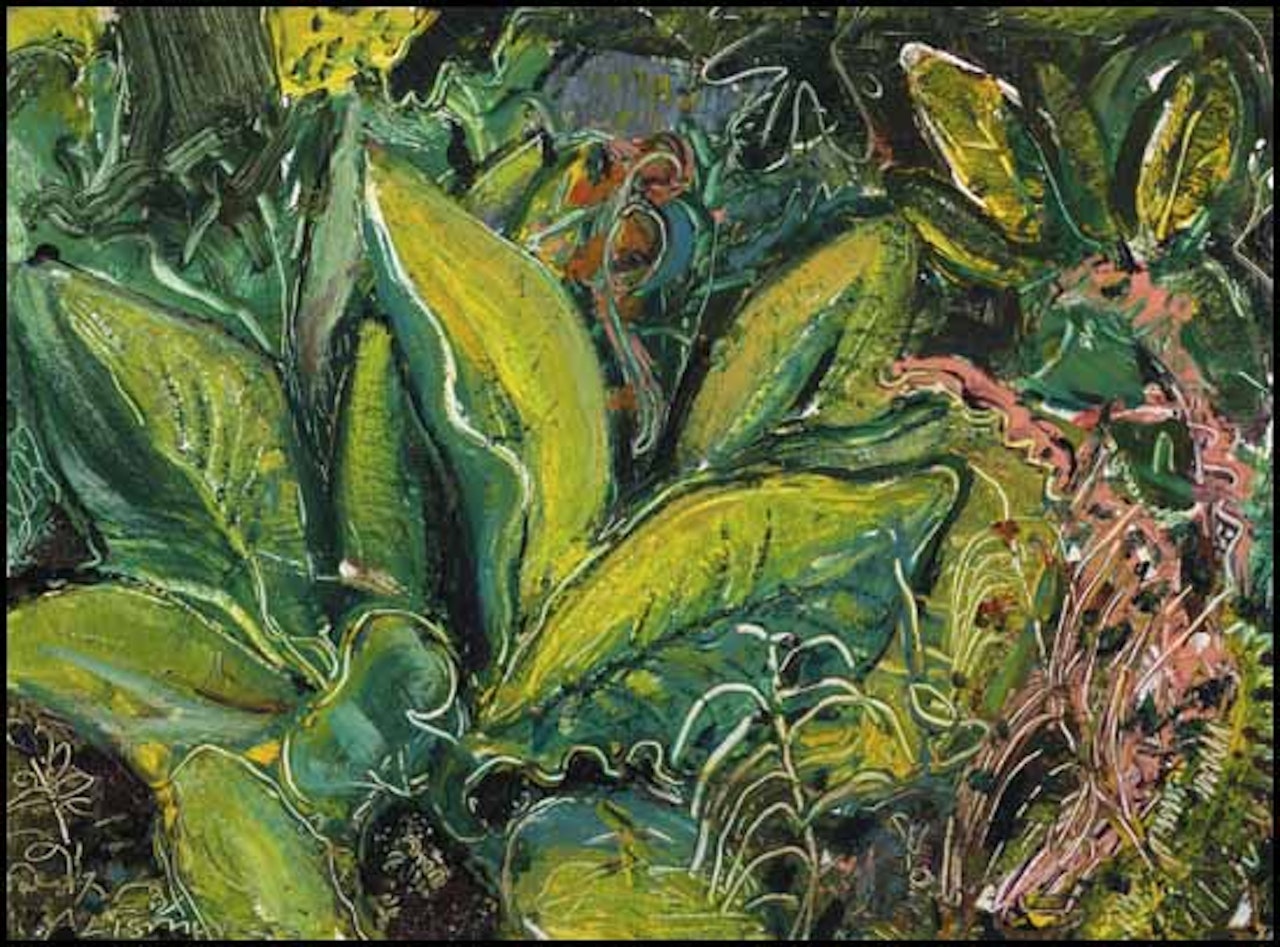 Skunk Cabbage, Vancouver Island by Arthur Lismer