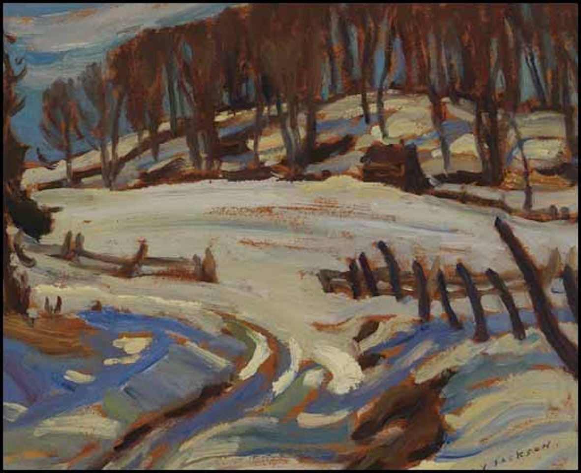 Sugar Bush, Ripon, Que. by Alexander Young Jackson