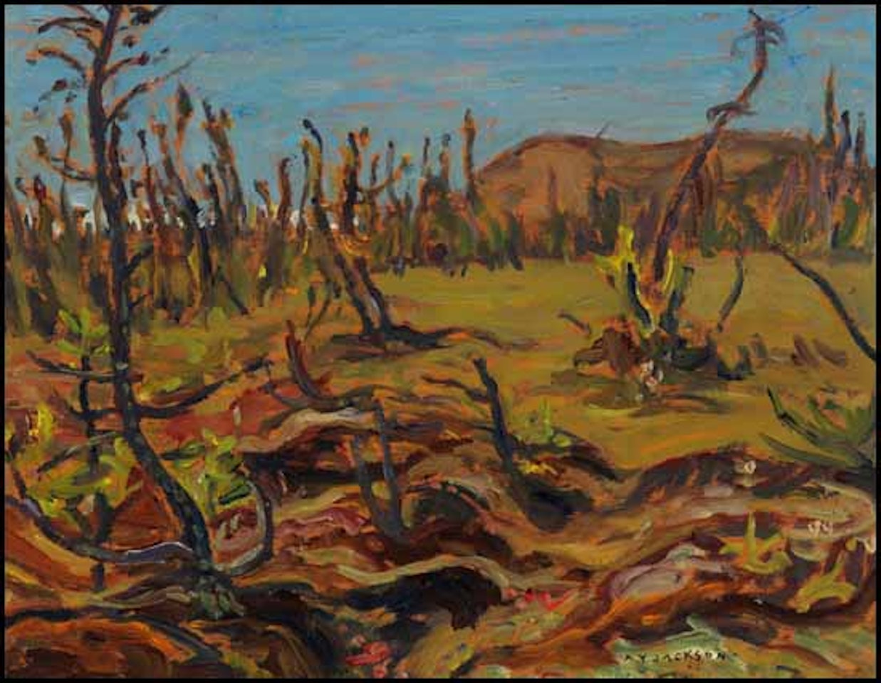 Muskeg, Lockhart River by Alexander Young Jackson