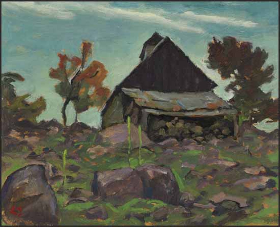 Old Barn by Edwin Headley Holgate