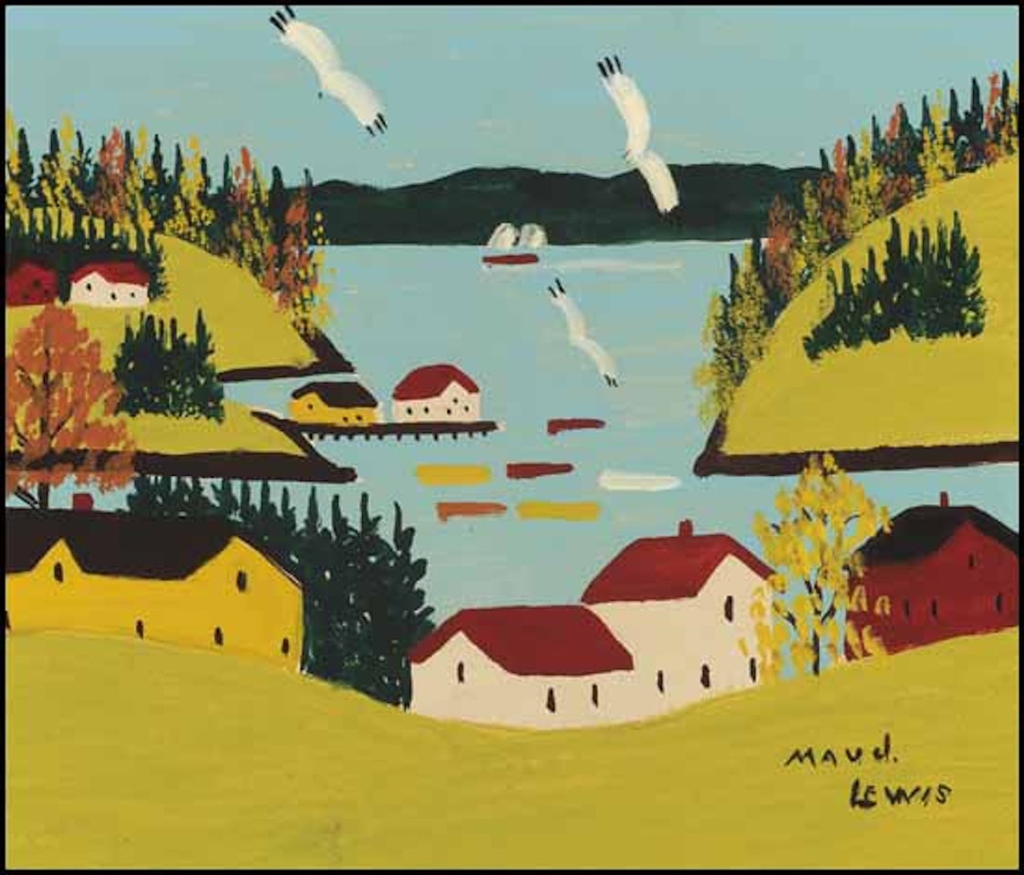 Sandy Cove by Maud Lewis