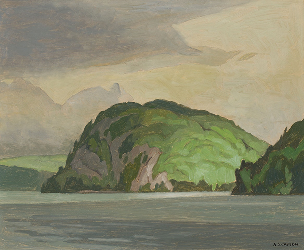 Blueberry Hill - Lake Baptiste by Alfred Joseph Casson