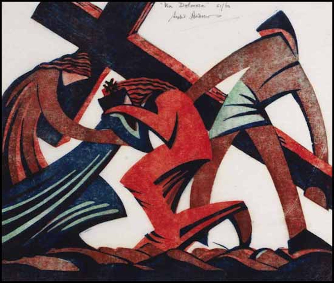 Via Dolorosa by Sybil Andrews