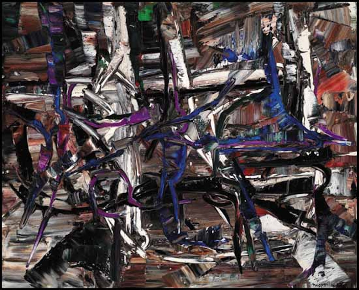 Vieille lune by Jean-Paul Riopelle