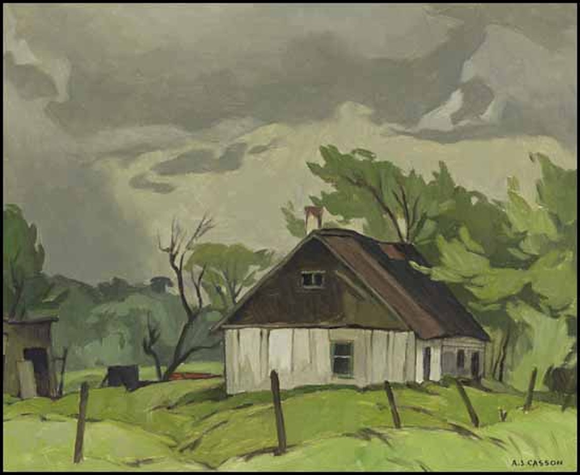 Old Cabin, Grenville, Quebec by Alfred Joseph Casson