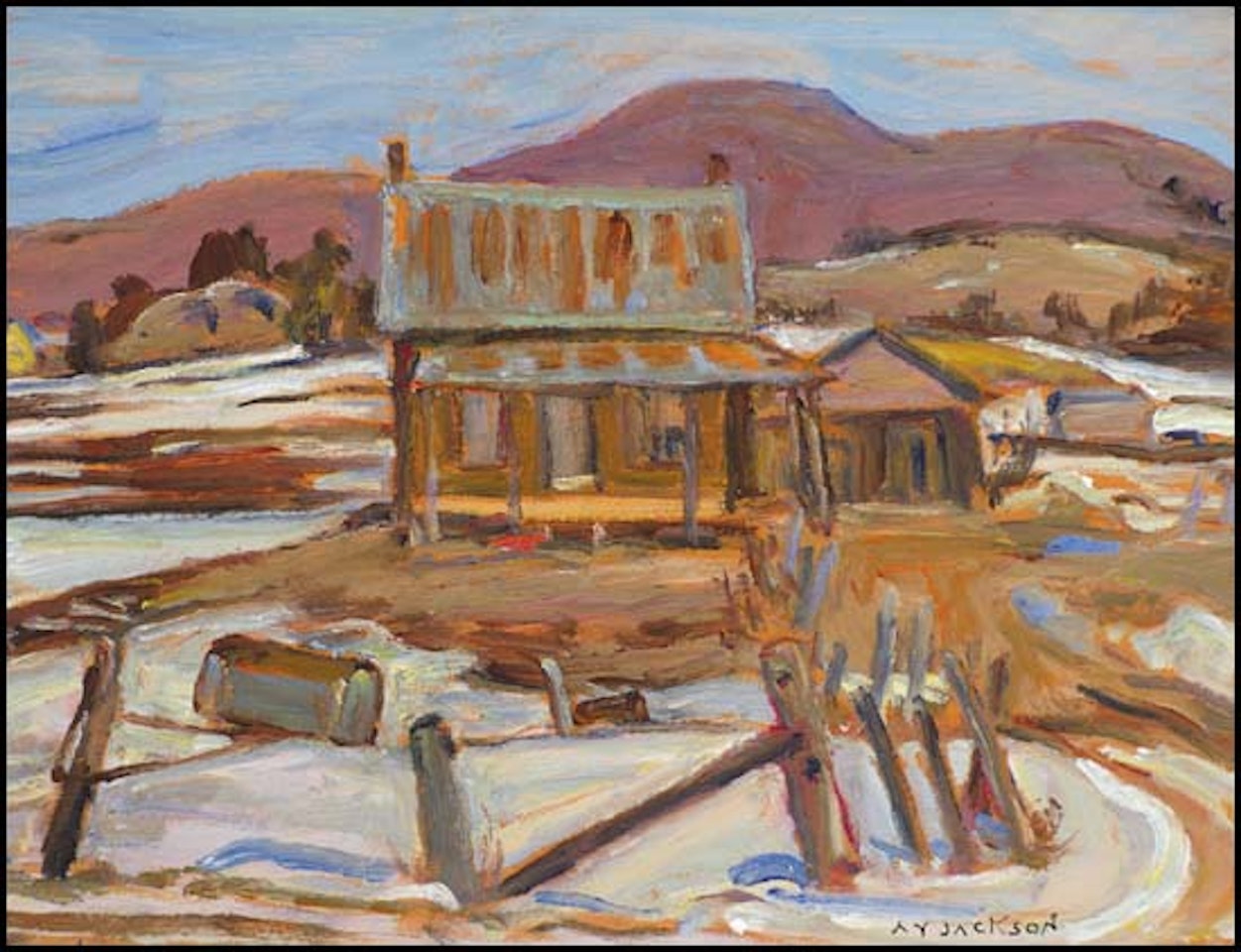 Farm at Harrington, Quebec by Alexander Young Jackson