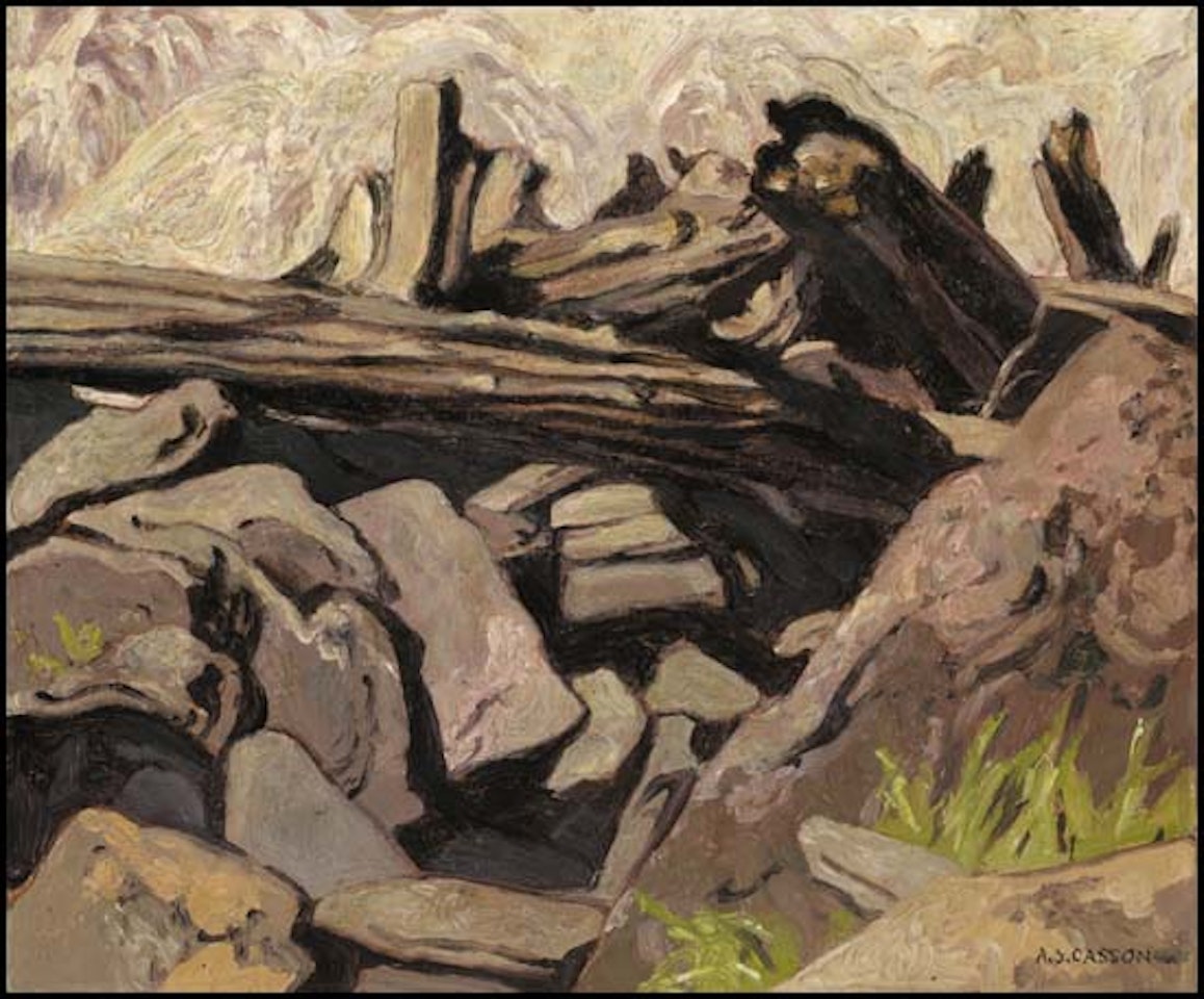 Below the Falls - York River by Alfred Joseph Casson