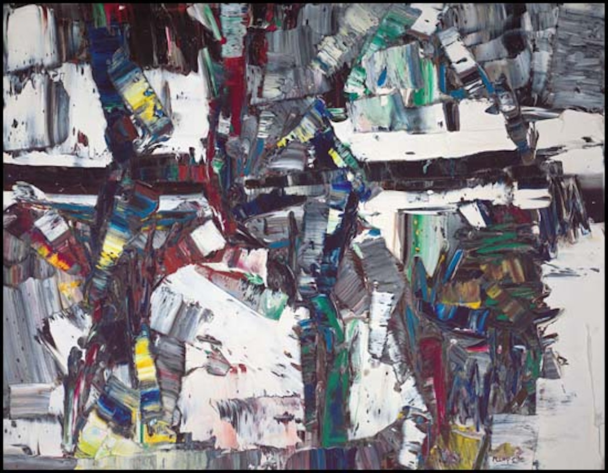 La cime de l"Herve by Jean-Paul Riopelle