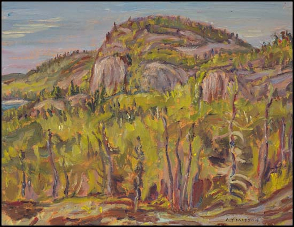 Shoreline, Lake Superior by Alexander Young Jackson