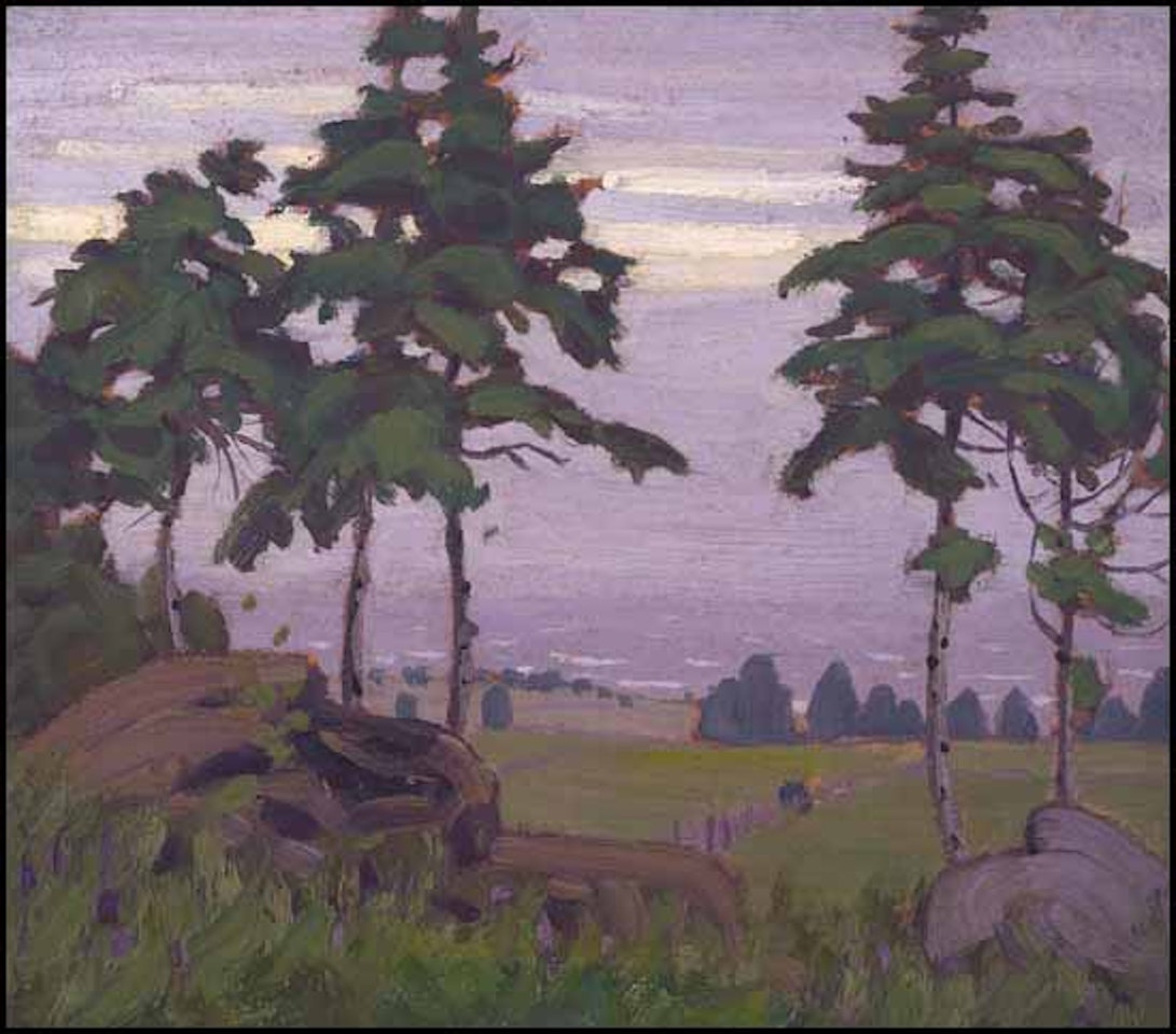 Field Trees by Lawren Stewart Harris