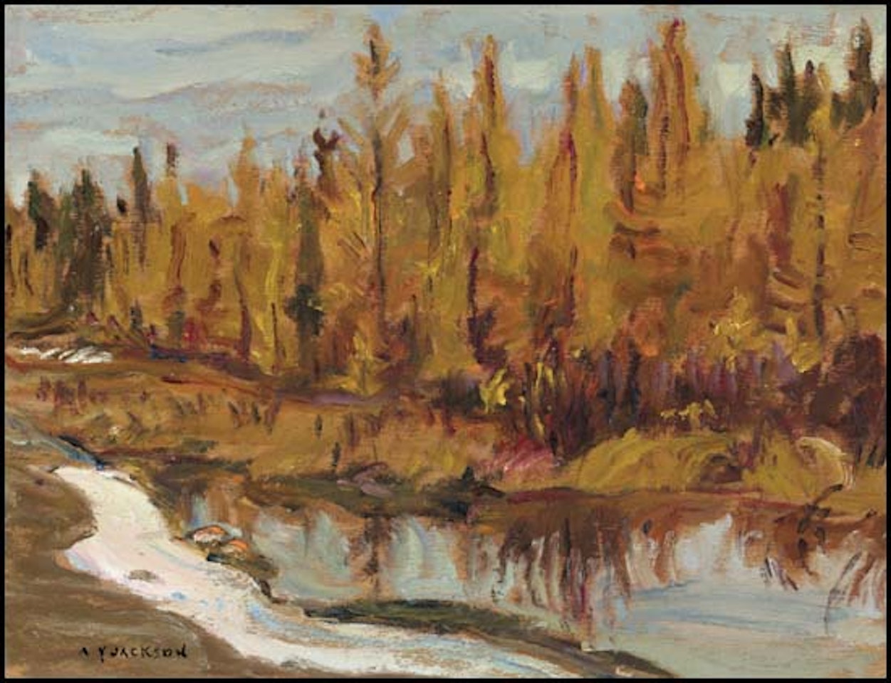 Tamarack at Whitney, Ontario by Alexander Young Jackson