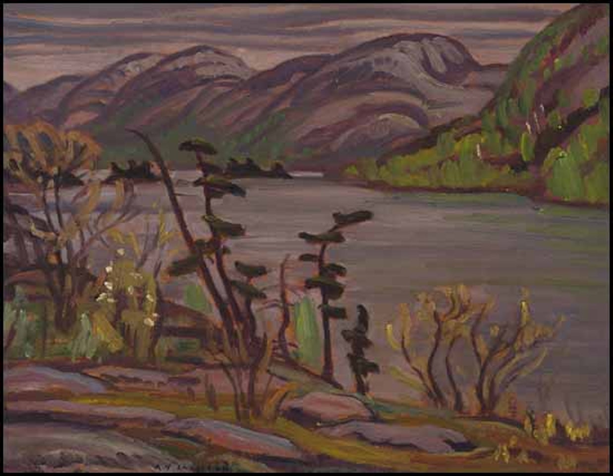 Spring - Algoma (Grace Lake) by Alexander Young Jackson