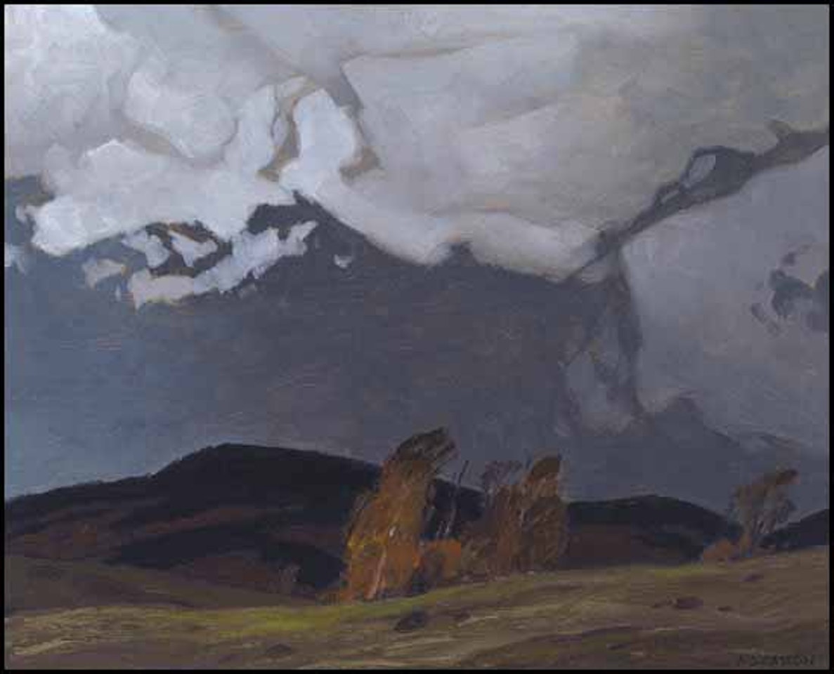 Autumn Storm, Gamtha Lake, Ontario by Alfred Joseph Casson