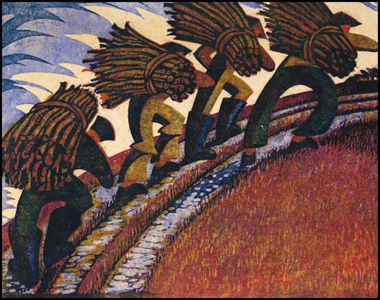 Gypsies by Sybil Andrews