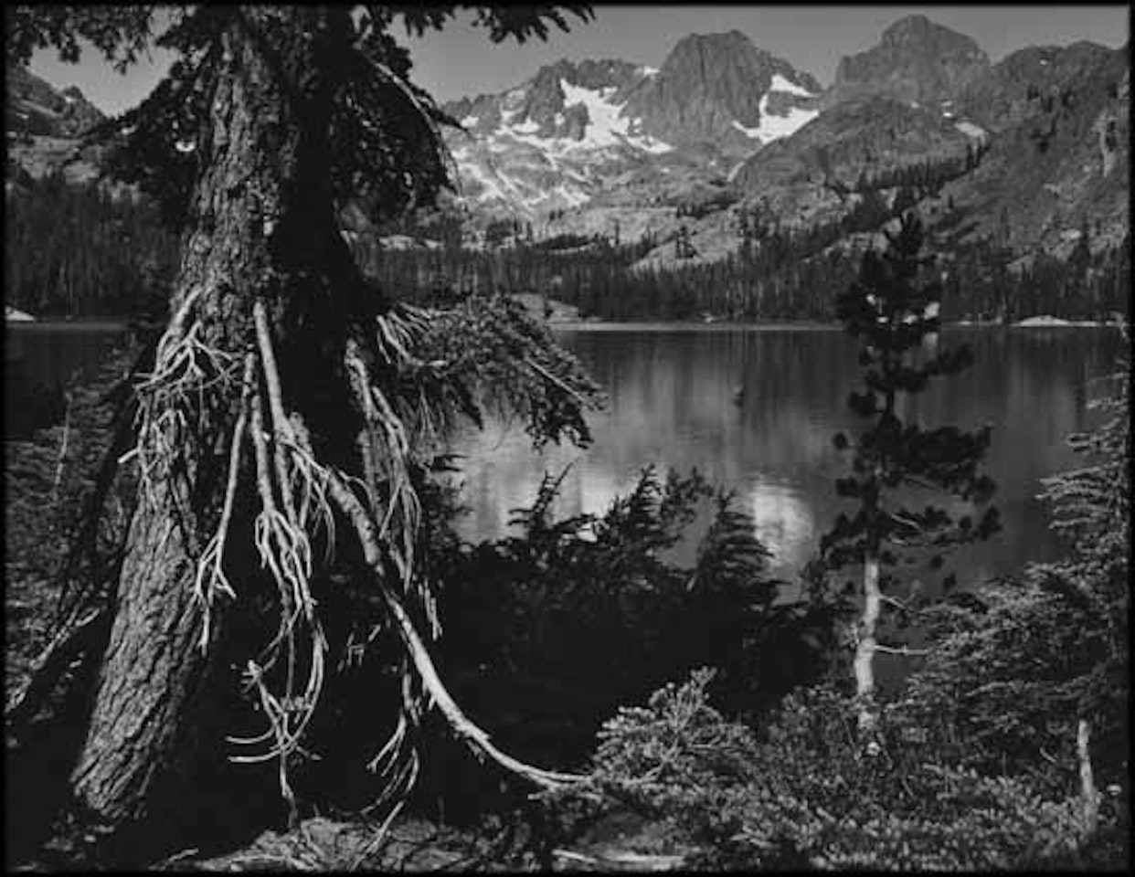 Shadow Lake, Sierra Nevada by Ansel Adams