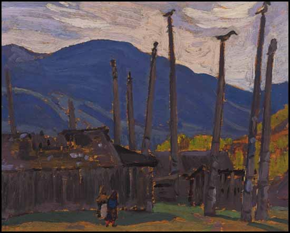 Skeena Crossing, BC (Gitsegyukla) by Alexander Young Jackson