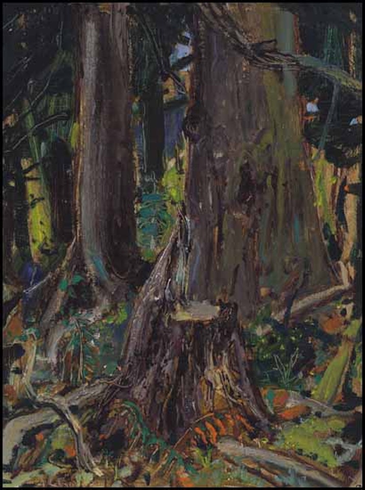 Forest Interior by Arthur Lismer