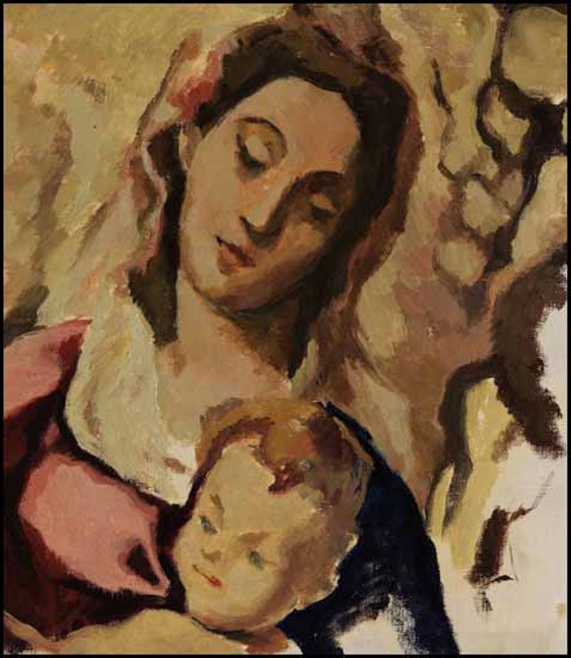 Mother and Child by Edwin Headley Holgate