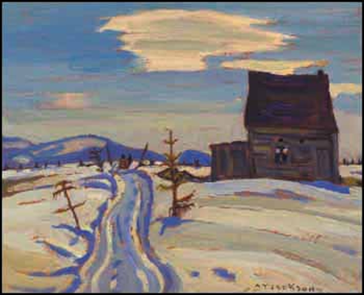 Les Maisons Abandonée by Alexander Young Jackson