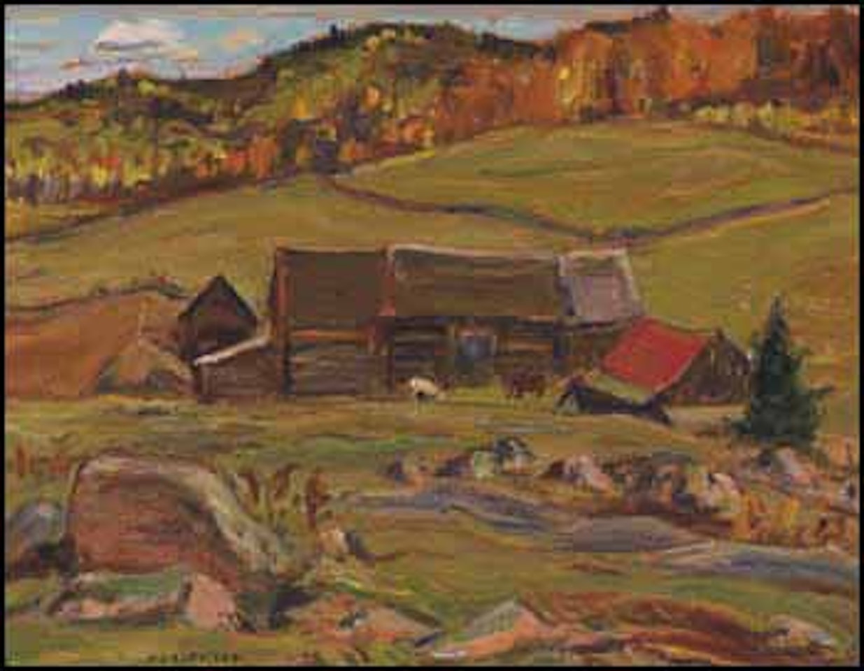 Farm at Combermere by Alexander Young Jackson