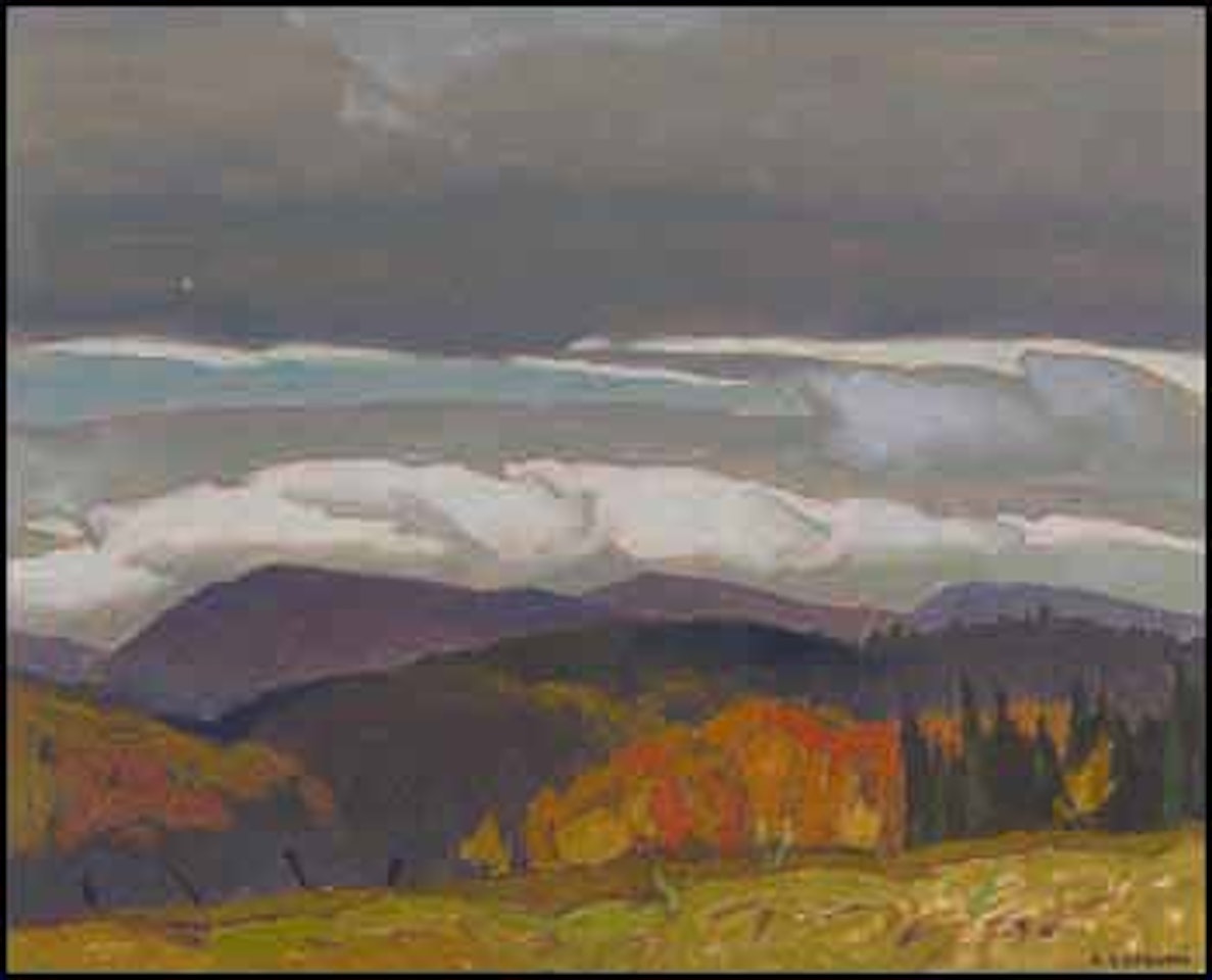 October, South Portage Road by Alfred Joseph Casson