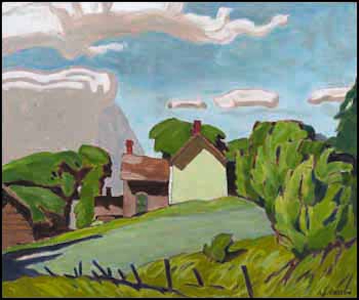 Farmhouse Near Terra Cotta by Alfred Joseph Casson
